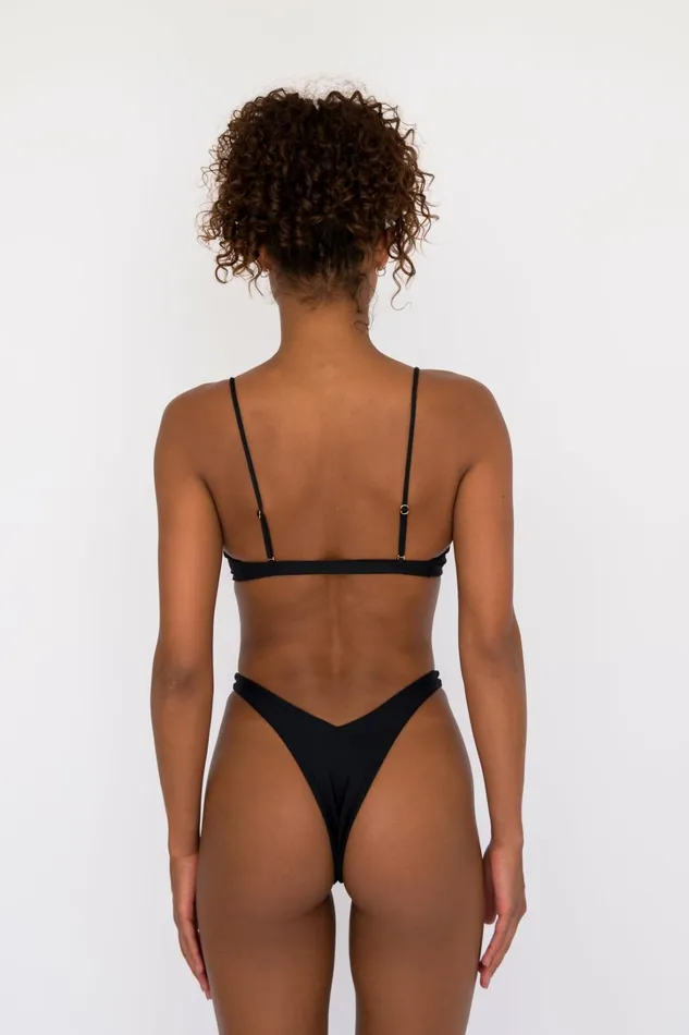 Skatie Tops Halley Bikini Top Black 8211 Women