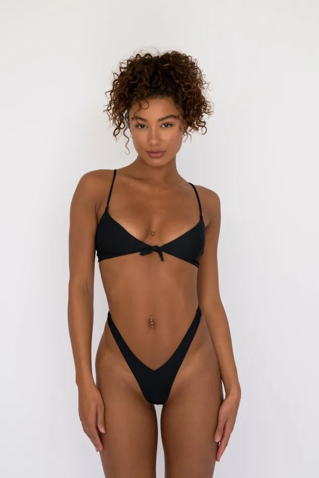Skatie Tops Halley Bikini Top Black 8211 Women
