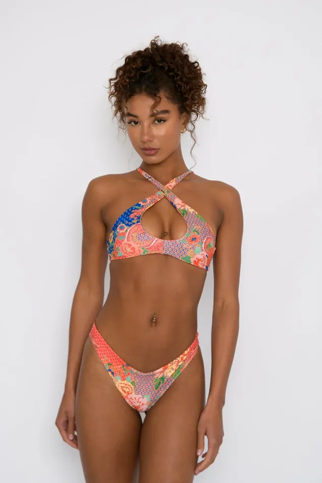 Skatie Tops Jasmine Bikini Top Picante 8211 Women