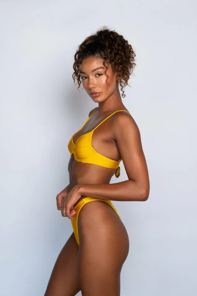 Skatie Tops Kate Bikini Top Honey 8211 Women