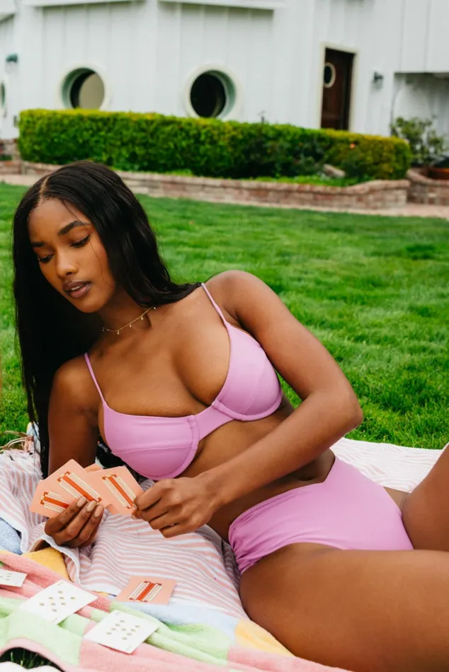 Skatie Tops Kate Bikini Top Lilac 8211 Women