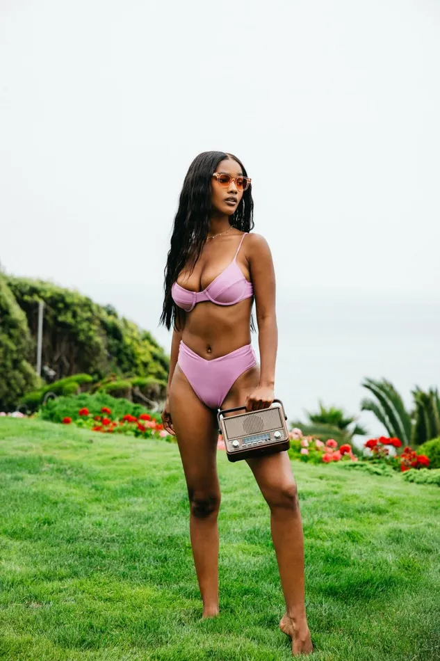 Skatie Tops Kate Bikini Top Lilac 8211 Women