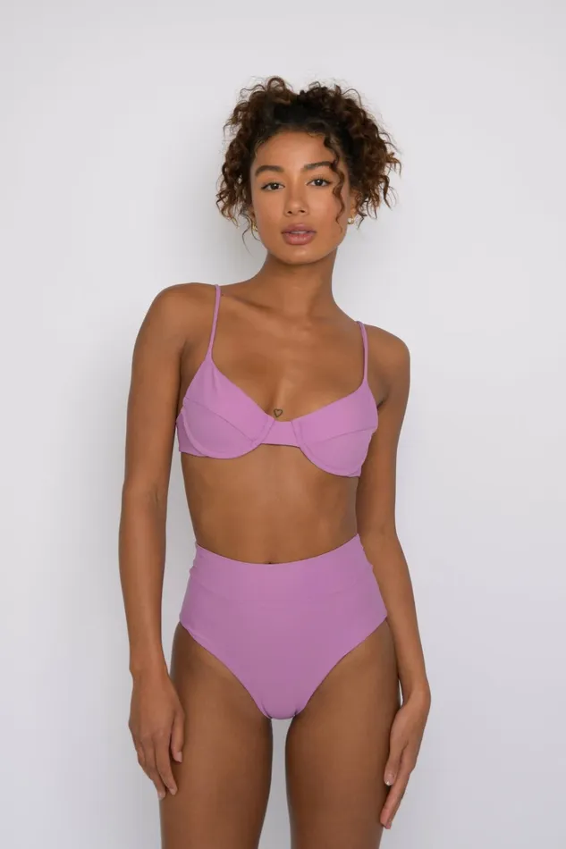Skatie Tops Kate Bikini Top Lilac 8211 Women