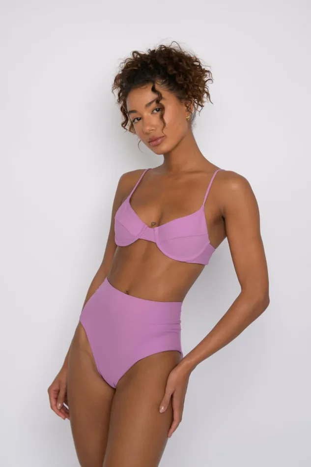 Skatie Tops Kate Bikini Top Lilac 8211 Women