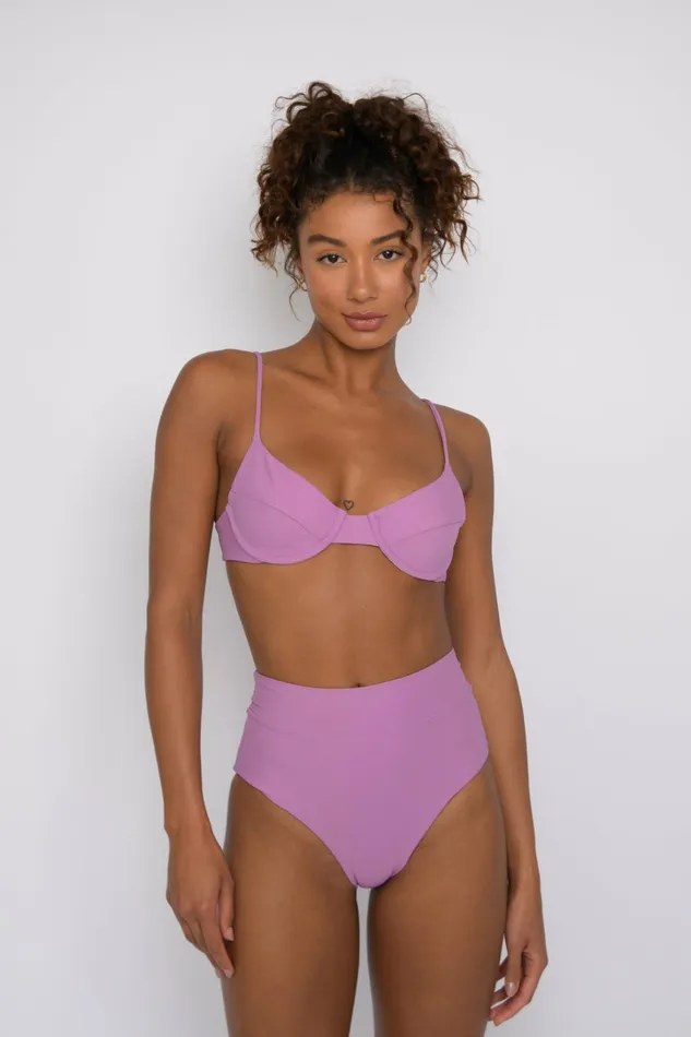 Skatie Tops Kate Bikini Top Lilac 8211 Women