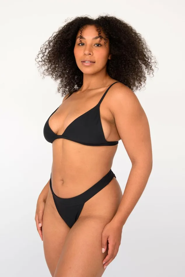 Skatie Tops Kourtney Bikini Top Black 8211 Women