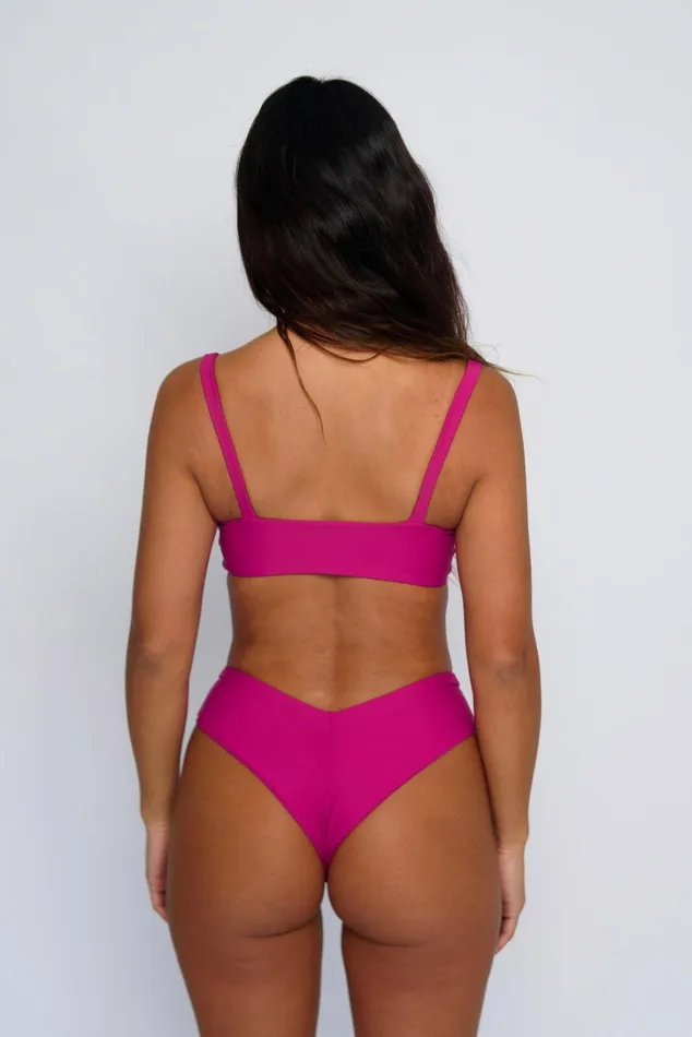 Skatie Tops Mya Bikini Top Fuchsia 8211 Women