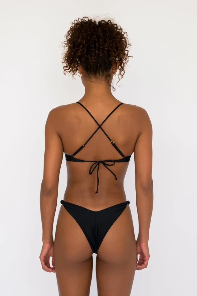 Skatie Tops Sarah Bikini Top Black 8211 Women