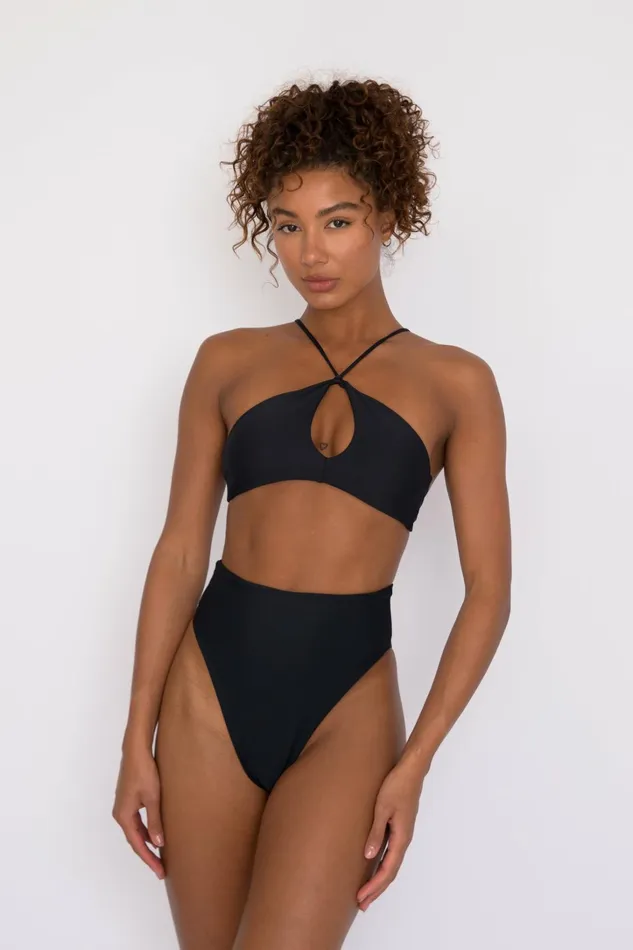 Skatie Tops Sophie Bikini Top Black 8211 Women