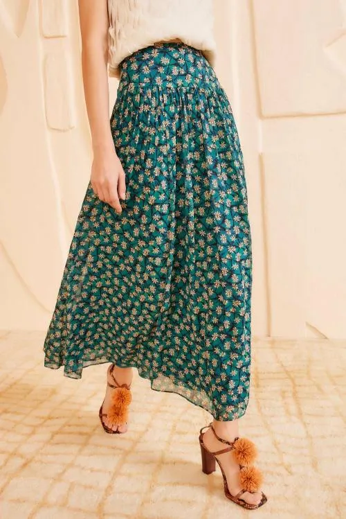 Skirts And Shorts Women Ulla Johnson Reina Skirt Clematis Skirts And Shorts Women Ulla Johnson Reina Skirt Clematis