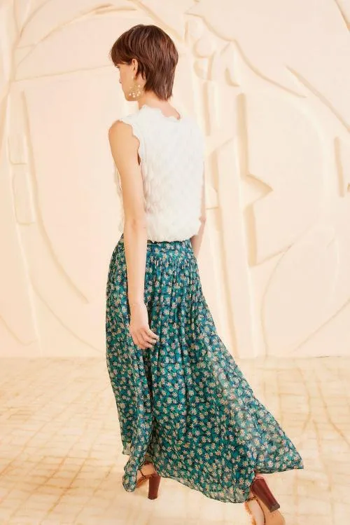 Skirts And Shorts Women Ulla Johnson Reina Skirt Clematis Skirts And Shorts Women Ulla Johnson Reina Skirt Clematis