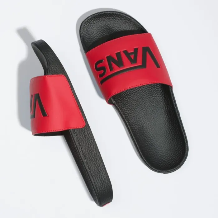SlideOn RedBlack MenWomen Sandals Vans SlideOn RedBlack MenWomen Sandals Vans
