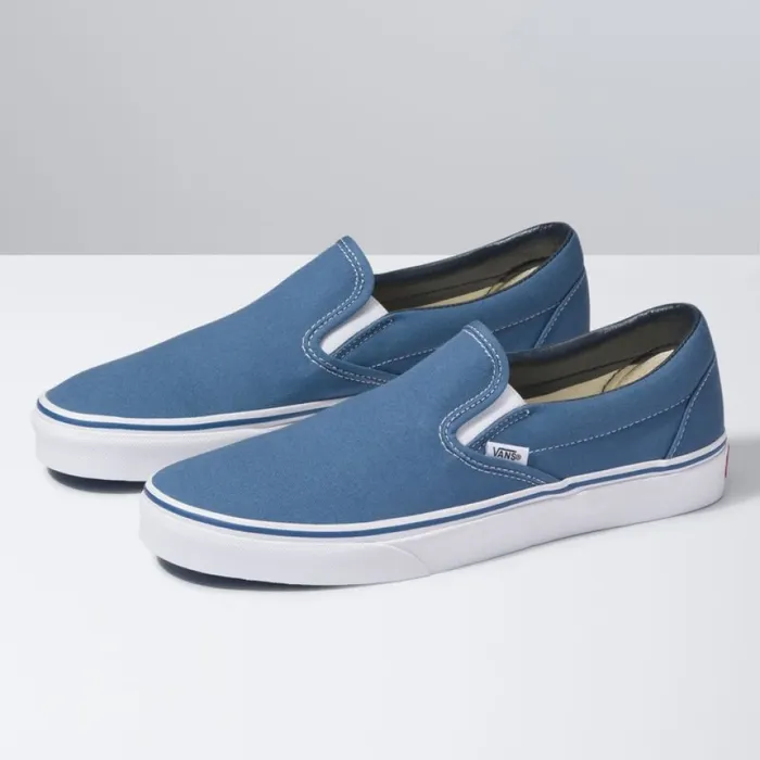 SlipOn Navy MenWomen Classics Shoes Vans