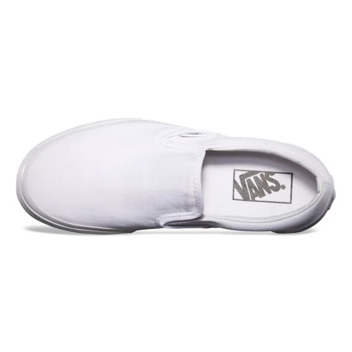 SlipOn True White MenWomen Classics Shoes Vans
