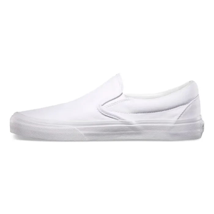 SlipOn True White MenWomen Classics Shoes Vans