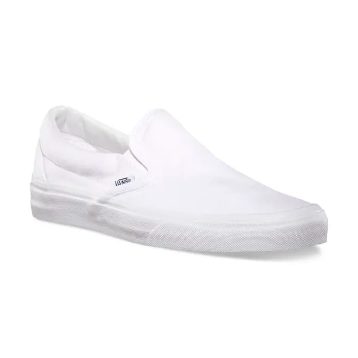 SlipOn True White MenWomen Classics Shoes Vans
