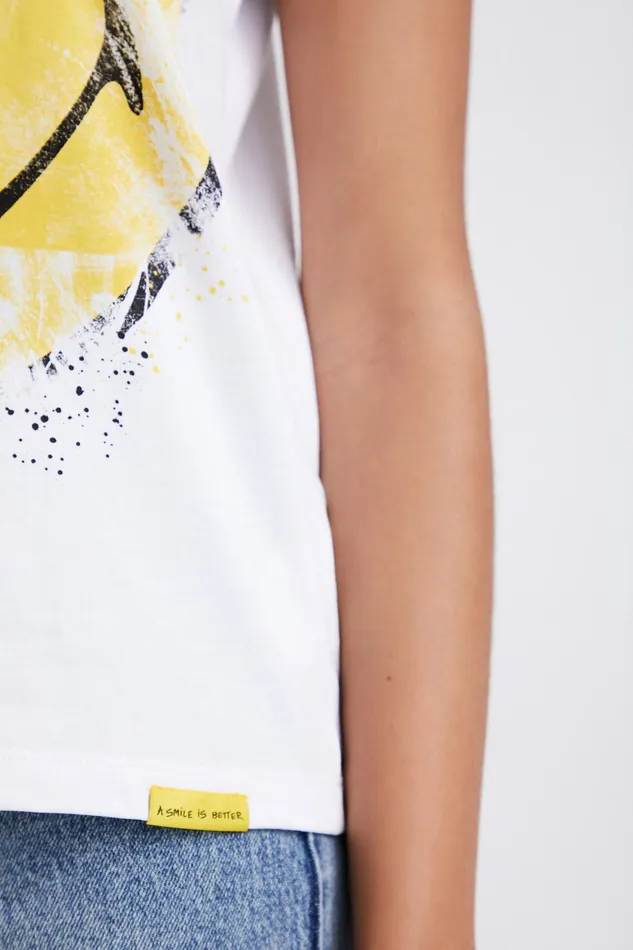 Smiley Tshirt Women Desigual Tshirts