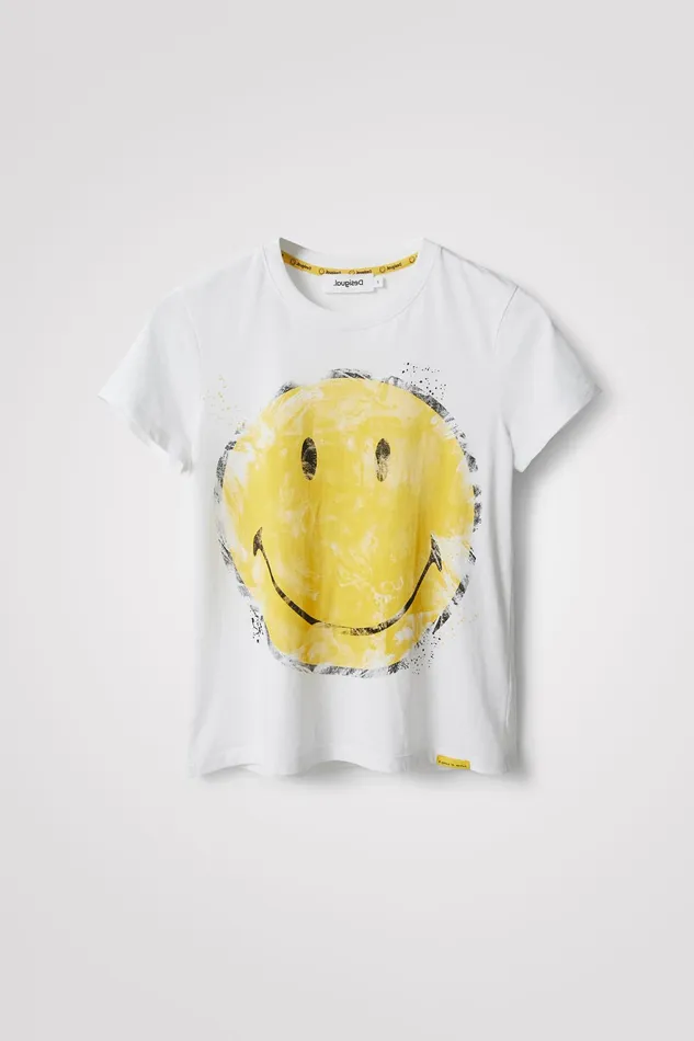 Smiley Tshirt Women Desigual Tshirts