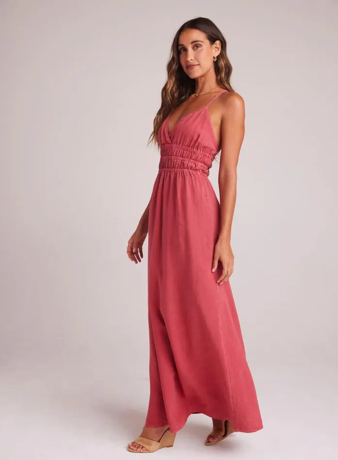 Smocked Cami Maxi Dress 8211 Riviera Red Women Bella Dahl Maxi Dresses Smocked Cami Maxi Dress 8211 Riviera Red Women Bella Dahl Maxi Dresses