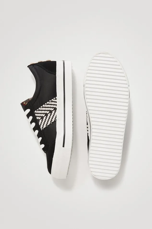 Sneakers With Ethnic Band Women Desigual Sneakers