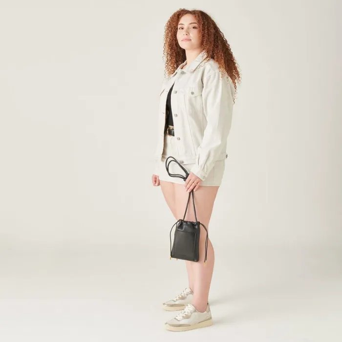 Sneakers Women Dolce Vita Adella Sneakers White Gold Leather