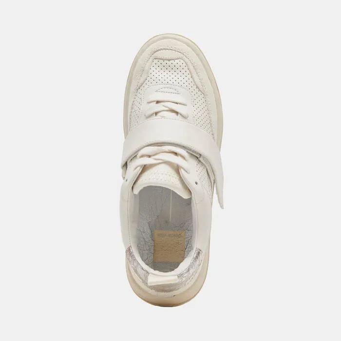 Sneakers Women Dolce Vita Alvah Sneakers White Perforated Leather