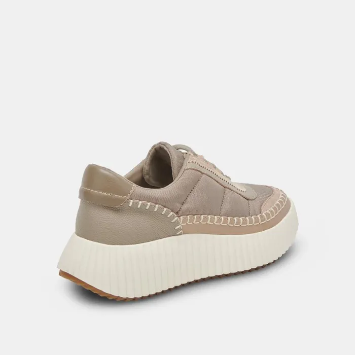 Sneakers Women Dolce Vita Dolen Nylon Sneakers Dk Taupe Nylon