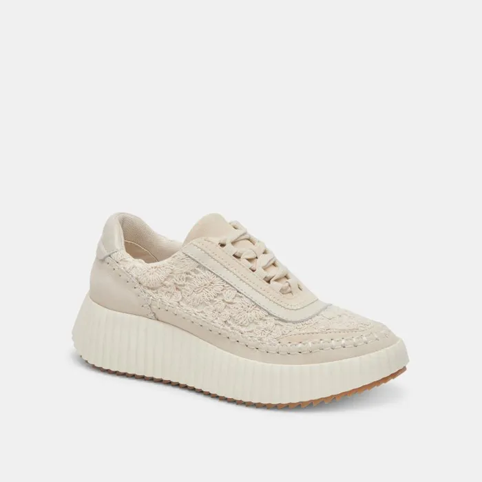 Sneakers Women Dolce Vita Dolen Sneakers Ecru Lace
