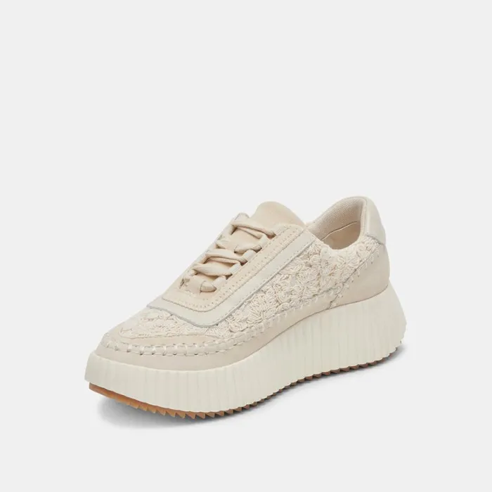 Sneakers Women Dolce Vita Dolen Sneakers Ecru Lace