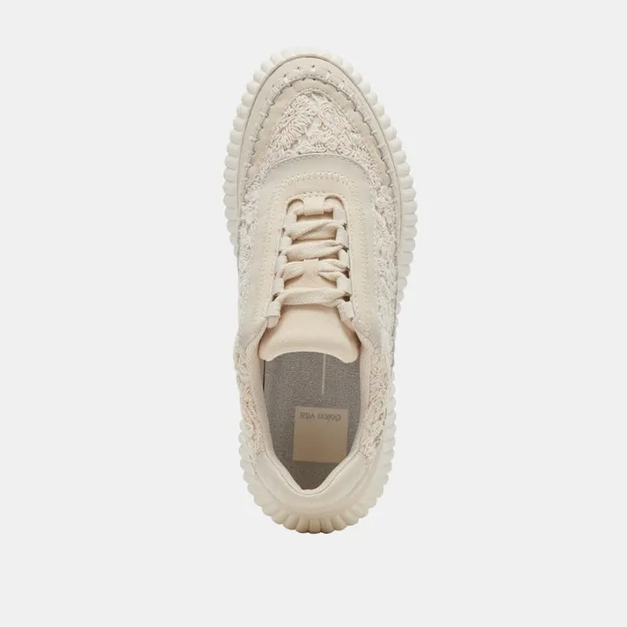 Sneakers Women Dolce Vita Dolen Sneakers Ecru Lace