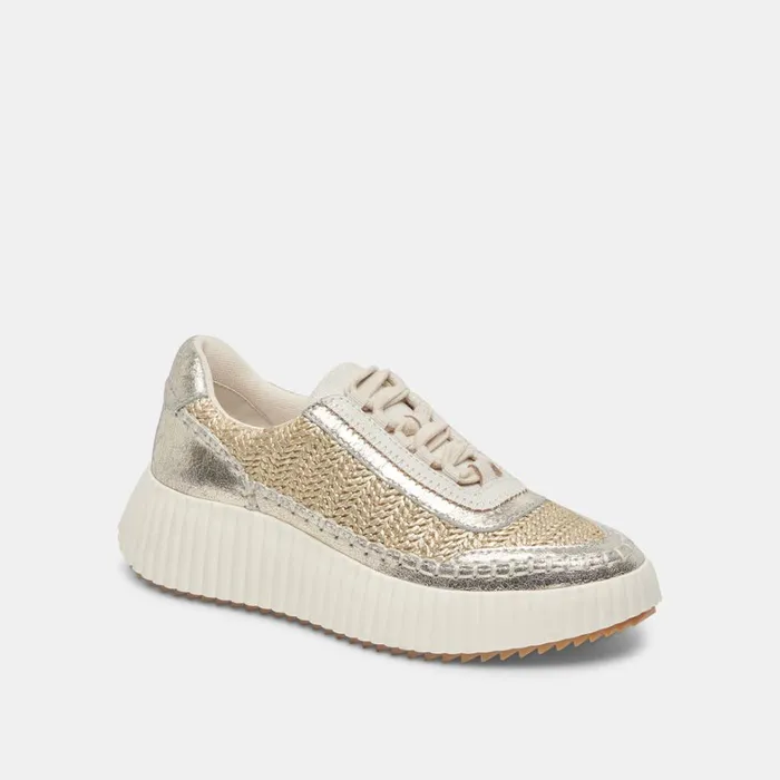 Sneakers Women Dolce Vita Dolen Sneakers Gold Knit