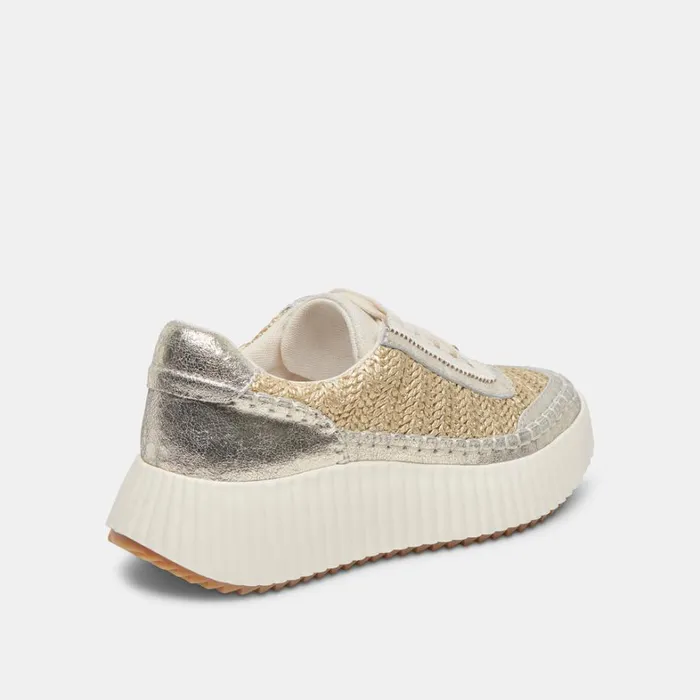 Sneakers Women Dolce Vita Dolen Sneakers Gold Knit