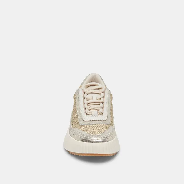 Sneakers Women Dolce Vita Dolen Sneakers Gold Knit