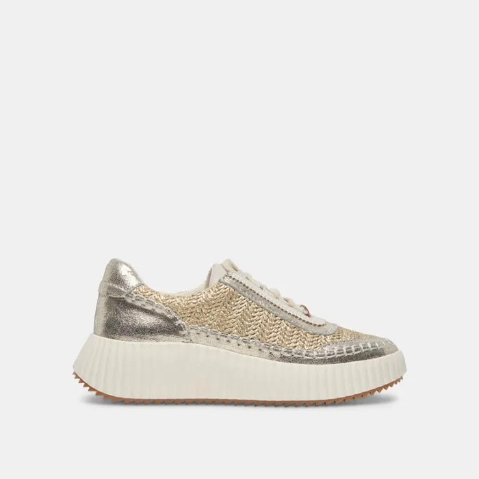 Sneakers Women Dolce Vita Dolen Sneakers Gold Knit