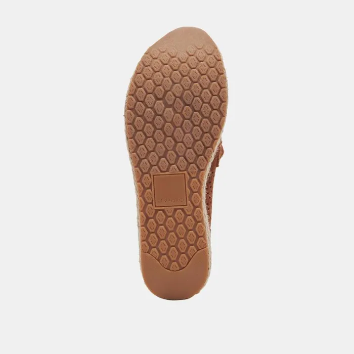 Sneakers Women Dolce Vita Jhenee Espadrille Sneakers Pecan Perforated Suede