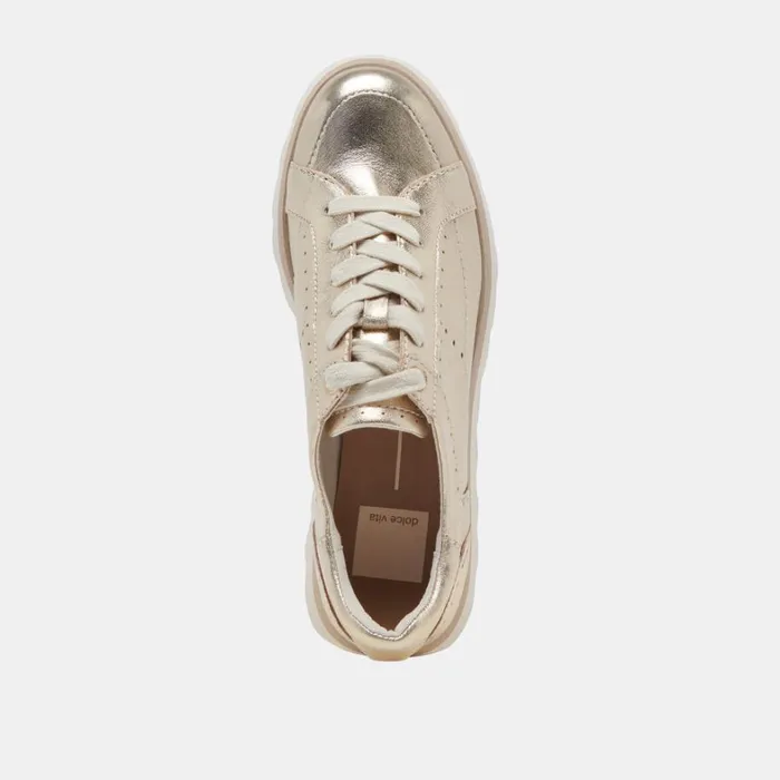Sneakers Women Dolce Vita Jorgie Sneakers Platinum Metallic Leather