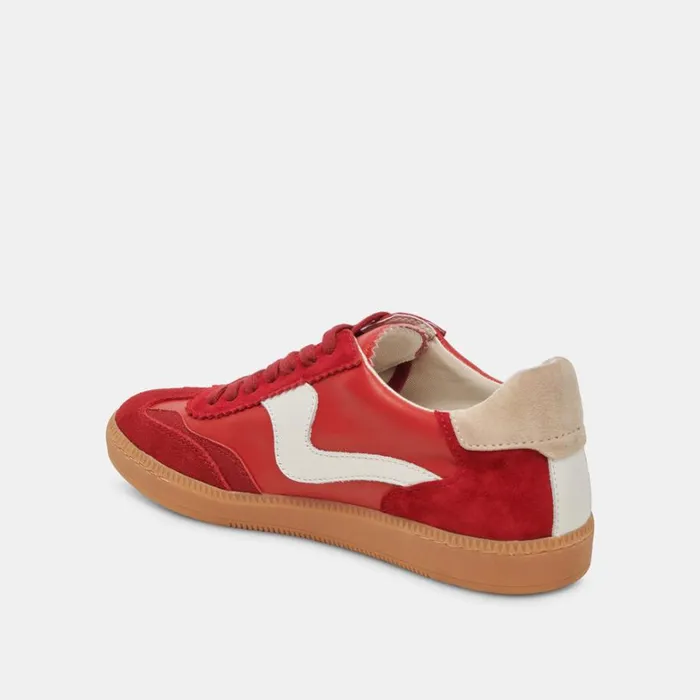 Sneakers Women Dolce Vita Notice Sneakers Crimson Suede