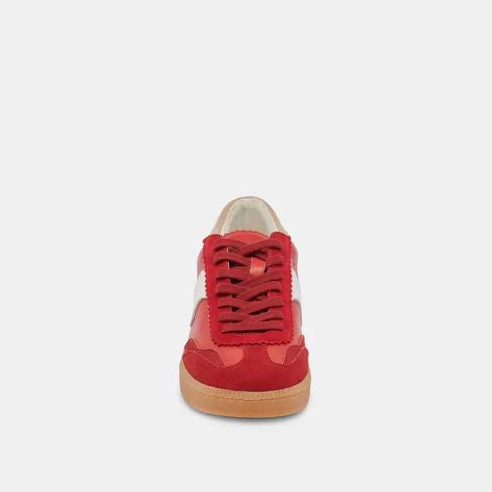 Sneakers Women Dolce Vita Notice Sneakers Crimson Suede