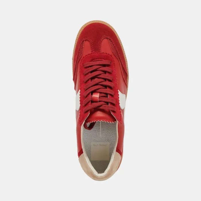Sneakers Women Dolce Vita Notice Sneakers Crimson Suede