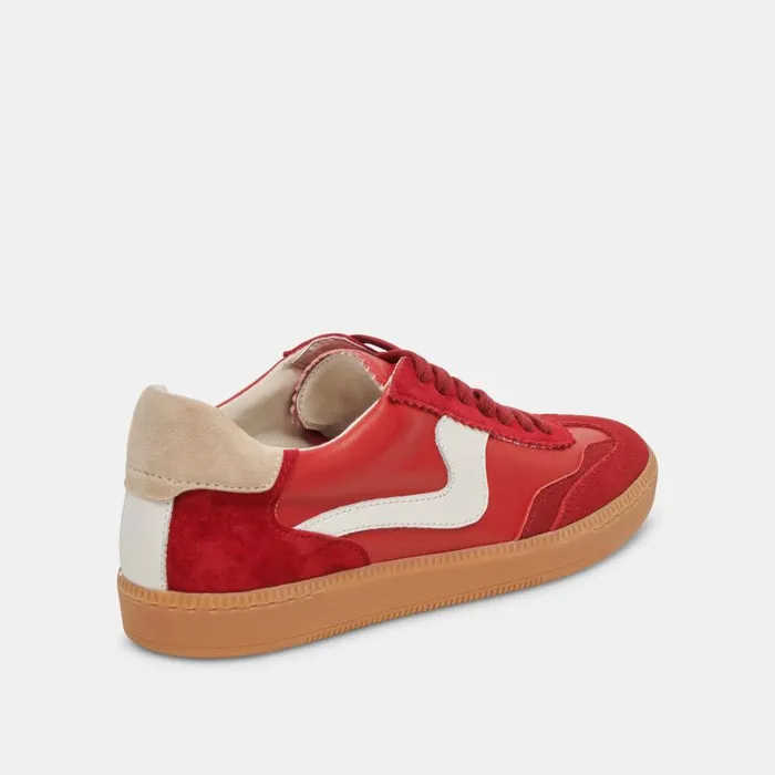 Sneakers Women Dolce Vita Notice Sneakers Crimson Suede