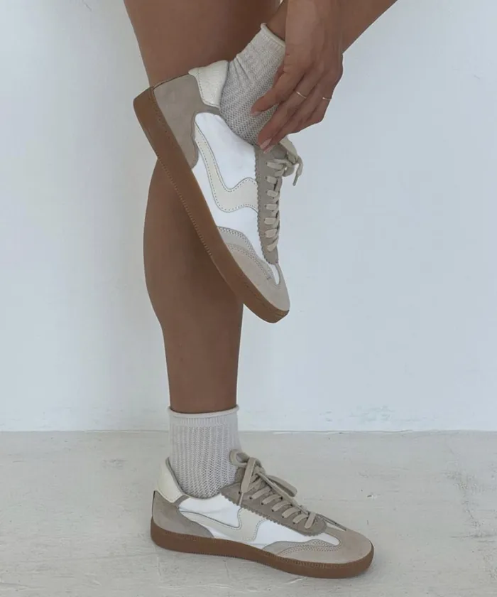 Sneakers Women Dolce Vita Notice Sneakers Ivory Multi Nylon