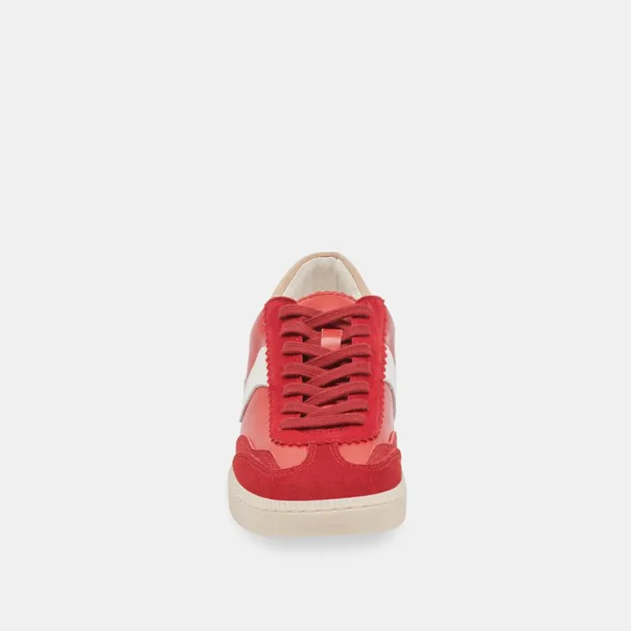 Sneakers Women Dolce Vita Notice Sneakers Red Suede