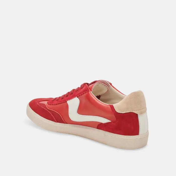 Sneakers Women Dolce Vita Notice Sneakers Red Suede