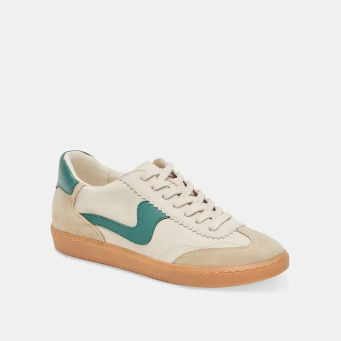 Sneakers Women Dolce Vita Notice Sneakers White Green Leather