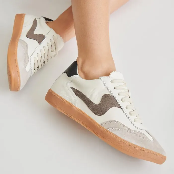 Sneakers Women Dolce Vita Notice Sneakers White Grey Leather