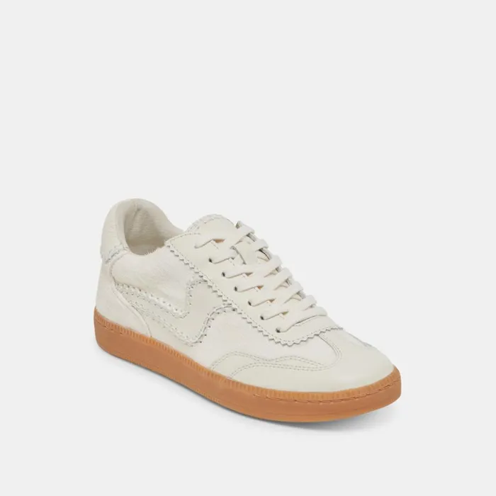 Sneakers Women Dolce Vita Notice Stitch Sneakers Ivory Calf Hair