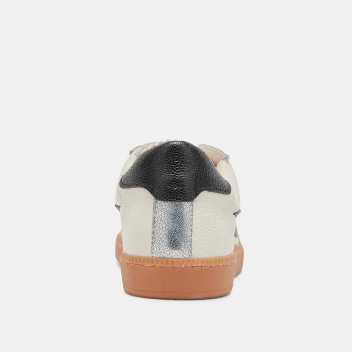 Sneakers Women Dolce Vita Notice Wide Sneakers White Grey Leather