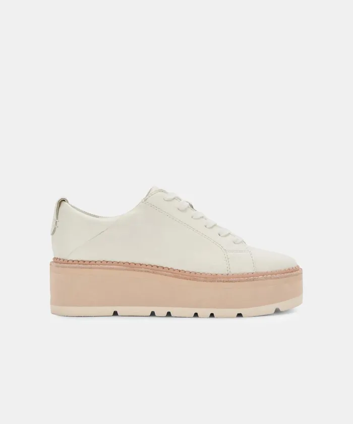 Sneakers Women Dolce Vita Toyah Sneakers White Leather