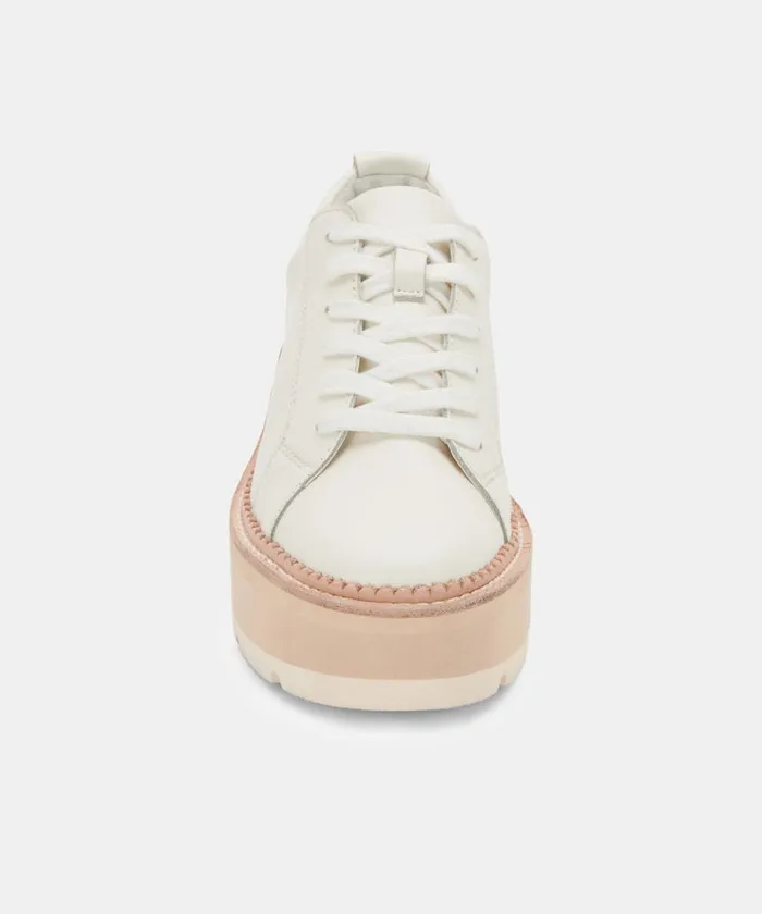 Sneakers Women Dolce Vita Toyah Sneakers White Leather