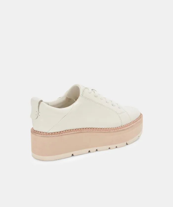 Sneakers Women Dolce Vita Toyah Sneakers White Leather